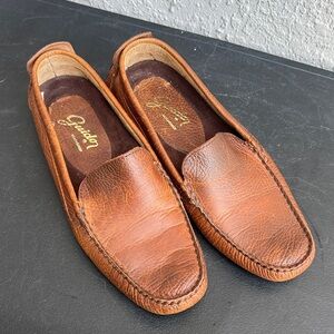 Brown Leather Guido Mocasines Men's Loafers